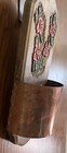 Folky/Funky Home Made Wood / Copper Hanging Planter Or Wall Organizer — photo 3