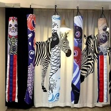 Japanese Carp Flag Koinobori Sushi Restaurant Decor Festival Fish Banner Retro