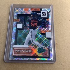 2022 Donruss Rated Prospects Diamond Jairo Pomares Giants #RP-5 A-47