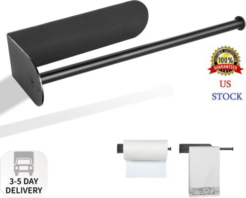Kitchen Magnetic Stainless Steel Paper Towel Holder for Refrigerator, Grill, Too