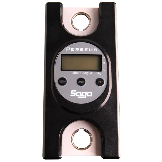 SAGA Industrial Crane Scale 220lb/100kg X 0.2lb 0.1kg Mini Digital Hanging Scale - Image 4 of 4