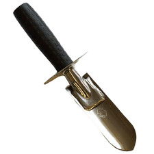 Black ADA Dagger Trowel – Stainless Steel Metal Detecting Trowel