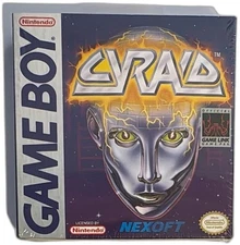 Cyraid Nintendo Game Boy Sealed 1990 Nexoft Official Game Link New Old Stock