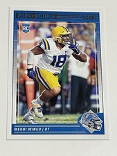 2024 Score Football #372 - Mekhi Wingo RC - Detroit Lions