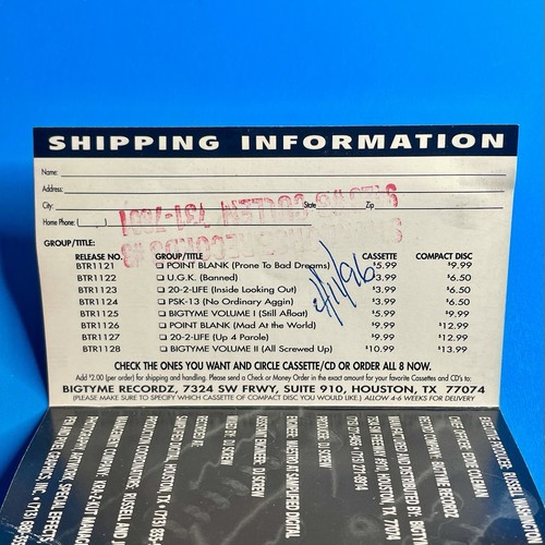DJ Screw - 3 'n The Mornin' Part 2 - Authentic Original Cassette Tape 🔩🔩🔩 - Picture 7 of 18