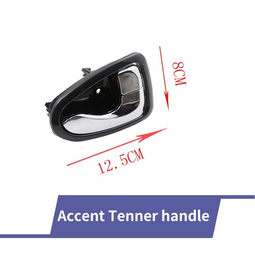 4PCS Car Inner Door Handle Interior Door Knob for  Accent 2001-2006 B1X49735 - Picture 2 of 6