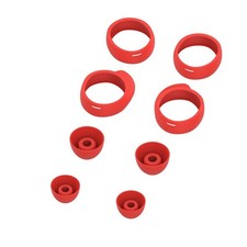 8 Red Silicone Earbuds Ear Tips Covers Accessories for Samsung Galaxy Buds