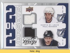 2008-09 MVP 2 on Jerseys Paul Ranger Nathan Horton Martin St Louis HOF READ 0v1