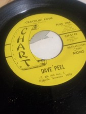 Dave Peel 45 rpm Promo Cracklin Rose Dave Peel 45 rpm Promo Cracklin Rose