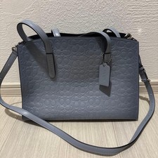 COACH tote bag indigo D1981 51728