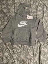 Nike Kids Sportswear Club Fleece HBR Pullover Hoodie - Grey Heather