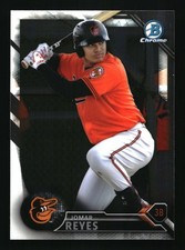 2016 Bowman Chrome Draft  Jomar Reyes #BDC-154 Baltimore Orioles