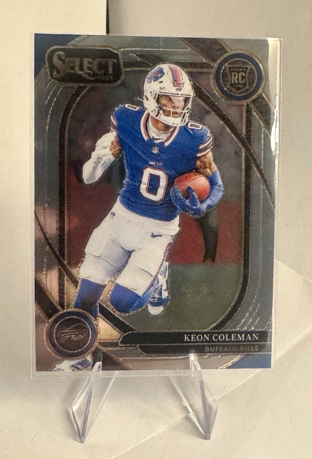 2024 Panini Select Keon Coleman Club Level Silver Rookie Buffalo Bills #280