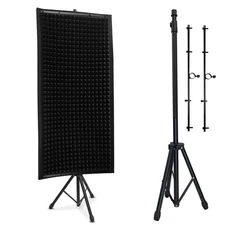 Pyle Sound Absorbing Wall Panel Studio Foam Acoustic Isolation Dampening PSIP24