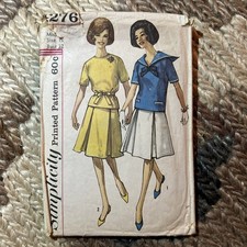 Vintage 60 s/70 s Dress pattern Simplicity 4276