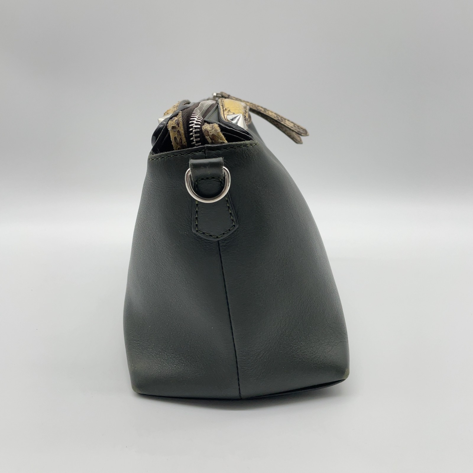 Auth Fendi By The Way Medium Python Pattern Leath… - image 7