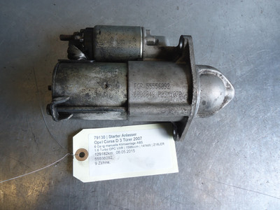 Opel Corsa D Starter Anlasser 55556092 1.6 Turbo OPC VXR 141kW Z16LER 79130