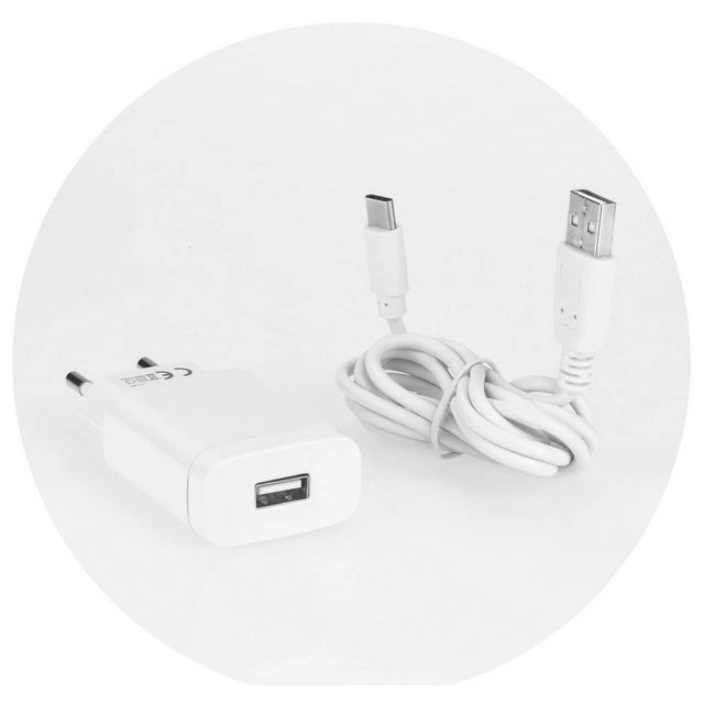 Forcell Caricabatterie Impulse Cavo Type-c 18w Per Acer Chromebook Tab 10 Lg K30 - Immagine 4 di 4