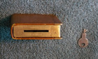 Vintage Zell Adequate Insurance Small Faux Book Coin/Bill Bank ~ Made in U.S.A. — photo 4