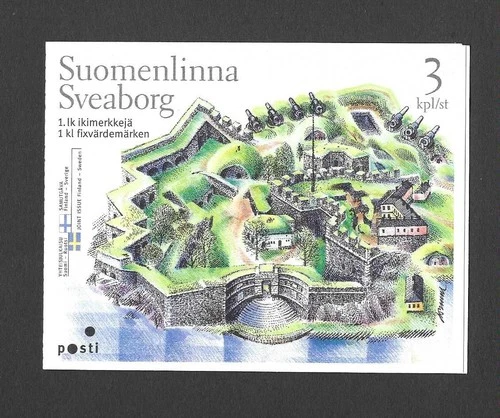 Finland 2006 MNH Sveaborg Fortress SB85 Booklet