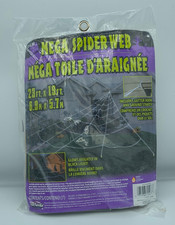 Mega Spider Web Outdoor Halloween Decoration by FunWorld 23ft x 19ft