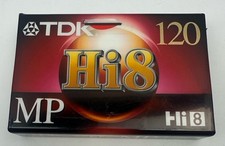 TDK Hi8 MP 120 Camcorder Video Tape Brand New Sealed NOS Sealed
