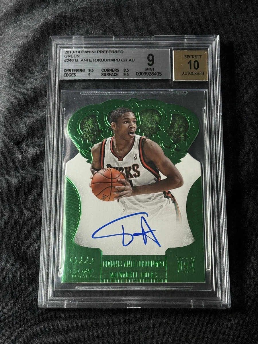 Giannis Antetokounmpo Basketball Grade 9 Rookie Sports Trading