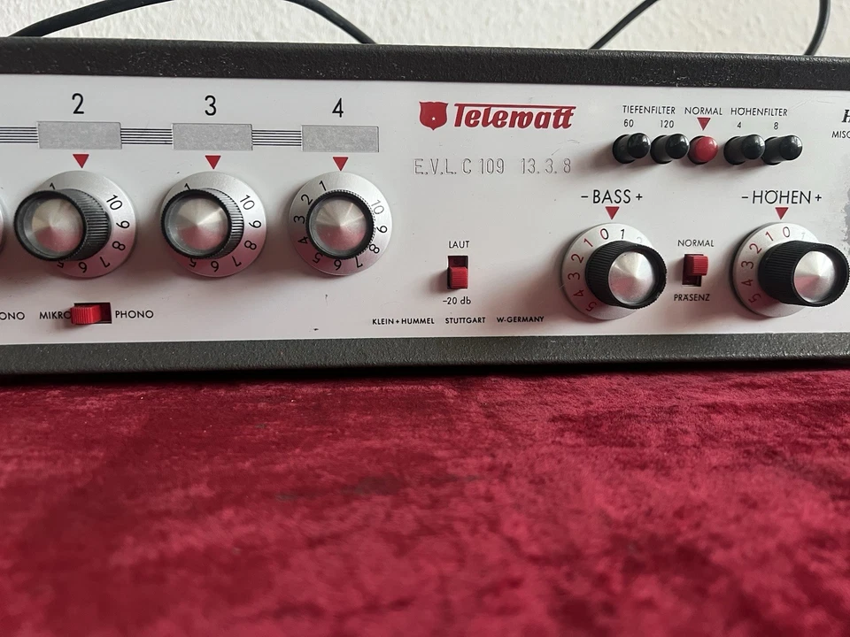 Klein Und Hummel  VM-40 Mono Röhren Verstärker Shipment Outside Europe 131,99€ - Bild 4 von 4