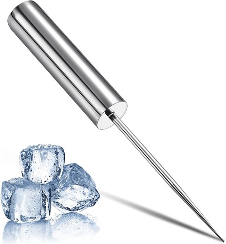 Edelstahl Eispickel Zerkleinerer Meißel Entfernung Zerkleinert 8 Zoll, Silber  - Bild 1 von 7