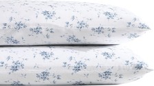 Standard Pillowcase Set, 100 Cotton Sateen, 300 Thread Count, Smooth and Silky