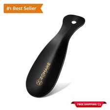 Durable Stainless Steel Shoe Horn - 7.5'' Portable Helper for All Ages