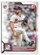 2022 Bowman #41 Spencer Strider Rookie Atlanta Braves RC