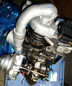 Garrett Bi-Turbolader 059145654L für Audi A6 / C7 / A7 3.0 TDI Grau