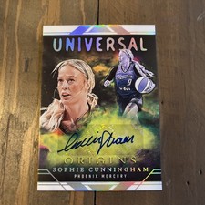 2024 Panini WNBA Origins Sophie Cunningham Universal Auto Mercury #UA-SC 🔥Clean