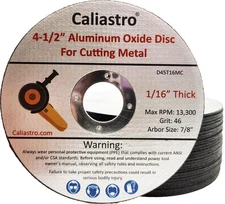 4 1/2 Inch Cut Off Wheels for Metal and Stainless Steel Cutting Wheel for Ang...