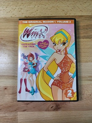 Winx Club - Defeating the Trix: Season 1, Volume 2 DVD 2-Disc Set RARE OOP