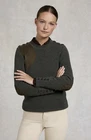 Holland Cooper Heritage Crew Neck Knit Forest Marl Women’s Size Medium NWT