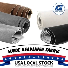 72"x60" Automotive Suede Headliner Fabric with Foam Backing Car DIY Replacement