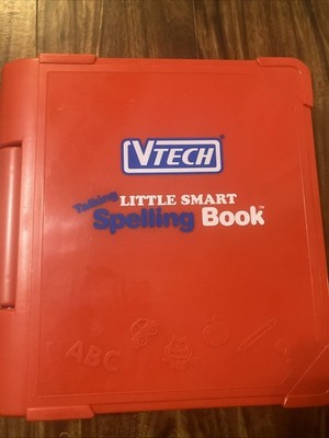 Vintage VTech Talking Little Smart Spelling Book 49  Activity Cards Included