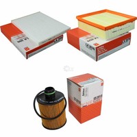 Mahle / Knecht Innenraumfilter LA 306 Luftfilter LX 2676 ÖLfilter OX 553D