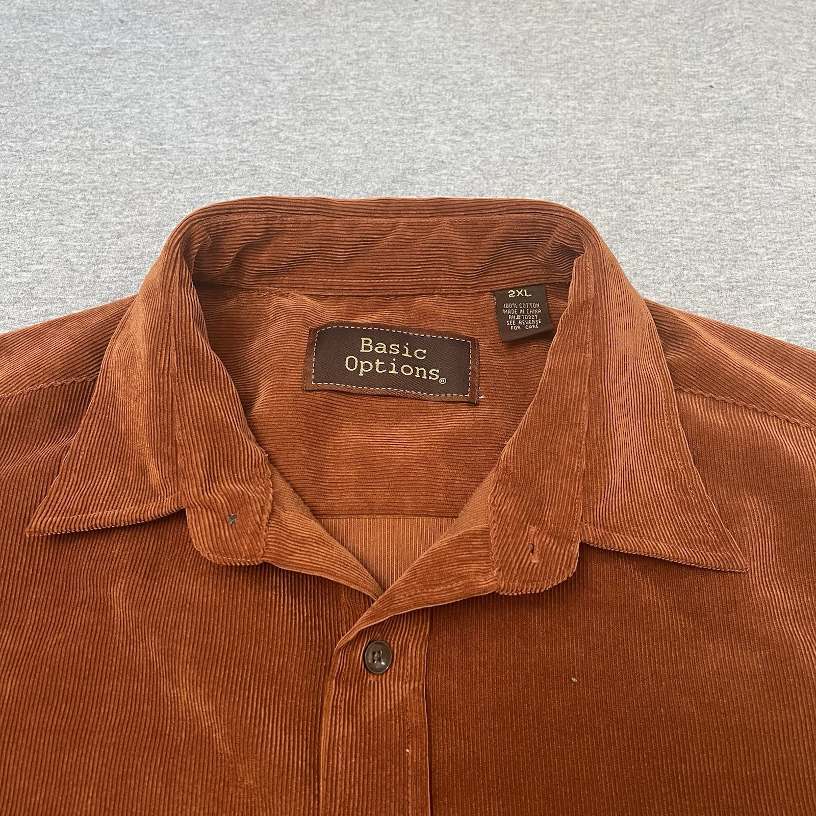 Vintage 90s Basic Options Essential Corduroy Butt… - image 4