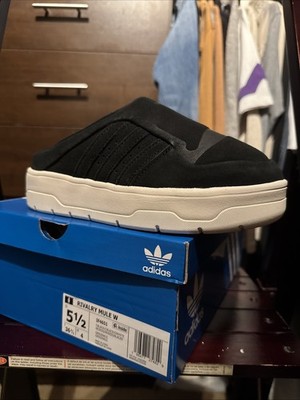 adidas Originals Rivalry Mule Women's Shoes Black, Size 5.5, IF4651
