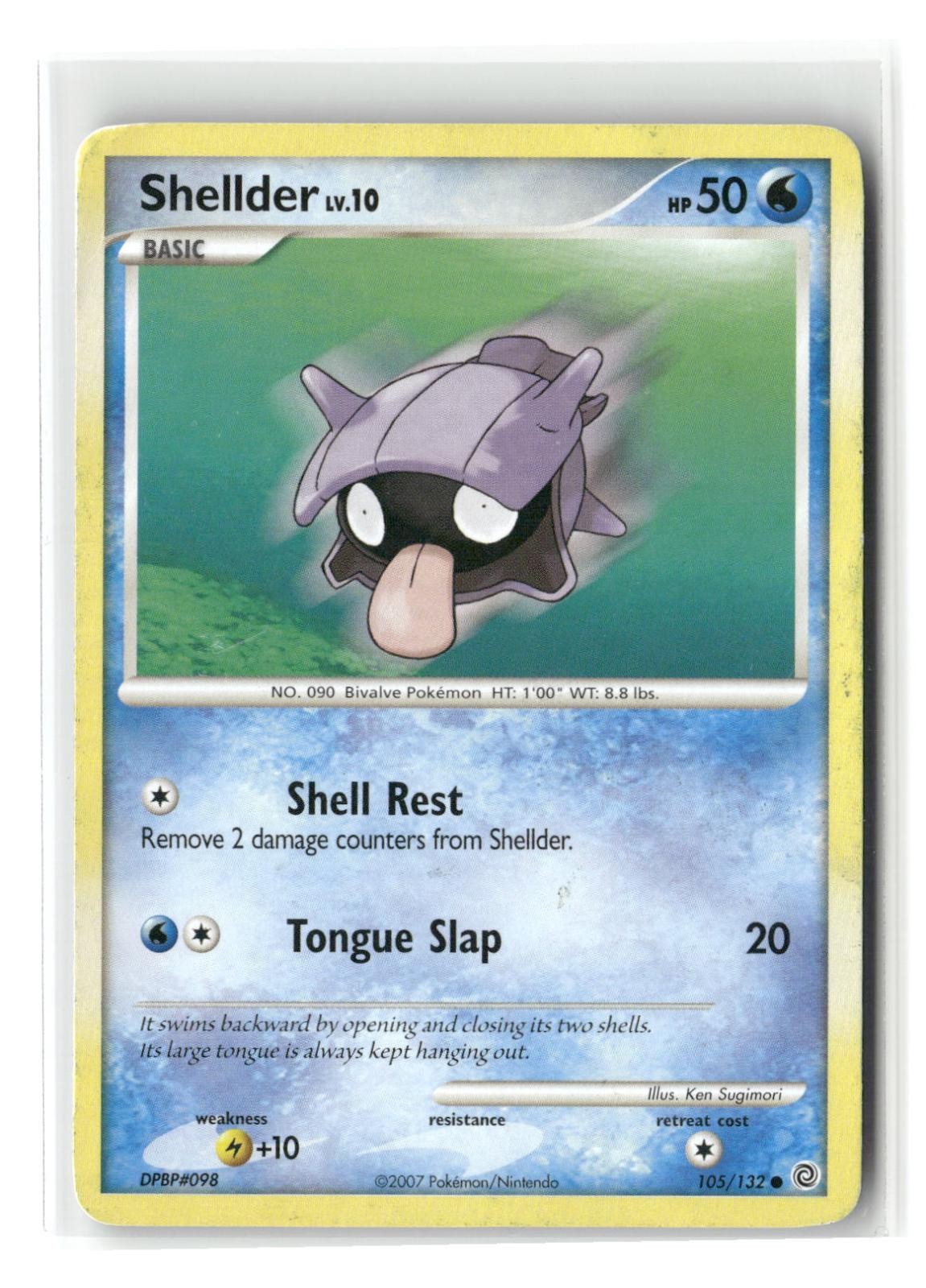 Shellder Common Secret Wonders 105/132 Pokemon Heavily Played