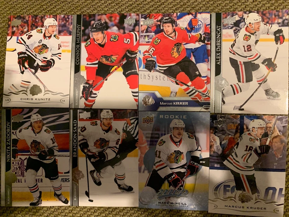 Lote de 30 tarjetas Chicago Blackhawks  Foto 3 de 4