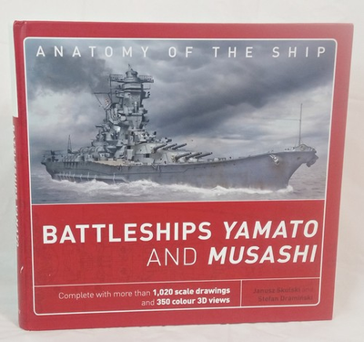 #ad #ad Anatomy Of The Ship Battleships Yamato And Musashi 2017 hb Skulski Draminski $44.50