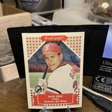 1991 ProCards Minor League #5 David Segui Rochester Red Wings