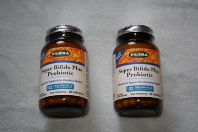FLORA Super Bifido Plus Probiotic 102 Billion 2x30 capsules
