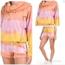 NWT hoodies and shorts set Young Fabulous Broke Piper M