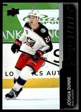 2021-22 Upper Deck YOUNG GUNS Joshua Dunne Columbus Blue Jackets #218