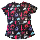 SKECHERS cat print scrub- size S — photo 2